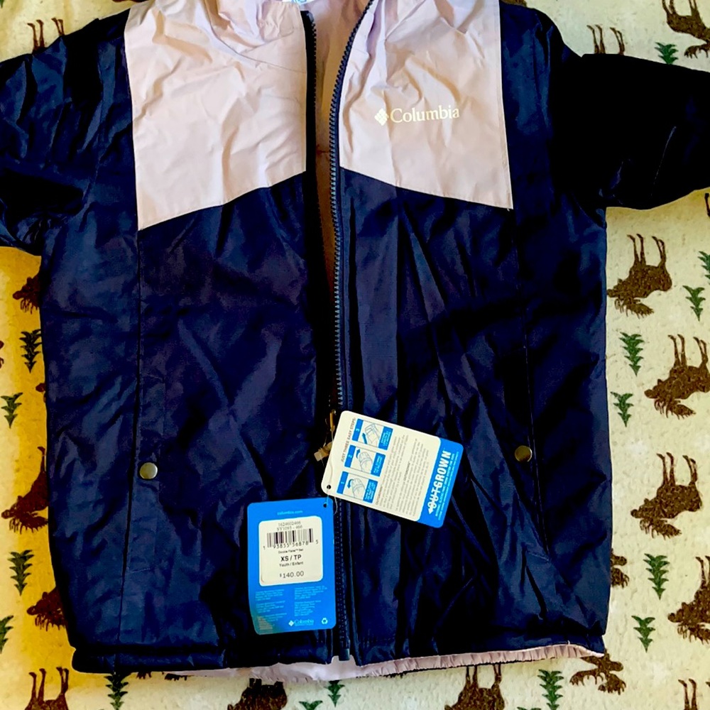 Columbia girl jacket size can